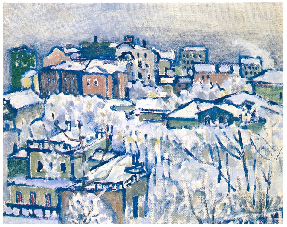 Wassily Kandinsky – Moscow — Smolensk Boulevard [from KANDINSKY]