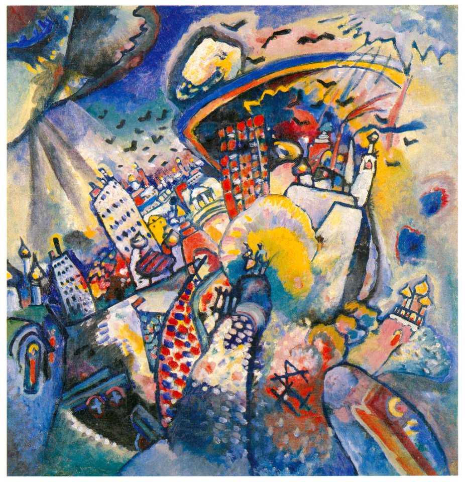 Wassily Kandinsky – Moscow I [from KANDINSKY]