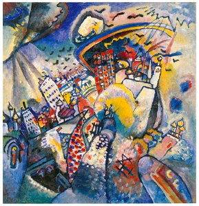 Wassily Kandinsky – Moscow I [from KANDINSKY]. Free illustration for personal and commercial use.