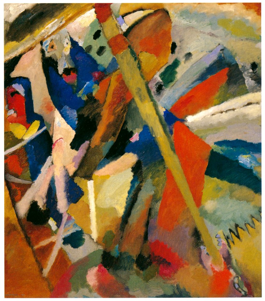 Wassily Kandinsky – St. George II [from KANDINSKY]