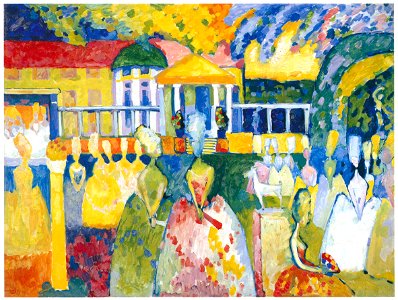 Wassily Kandinsky – Crinolines [from KANDINSKY]