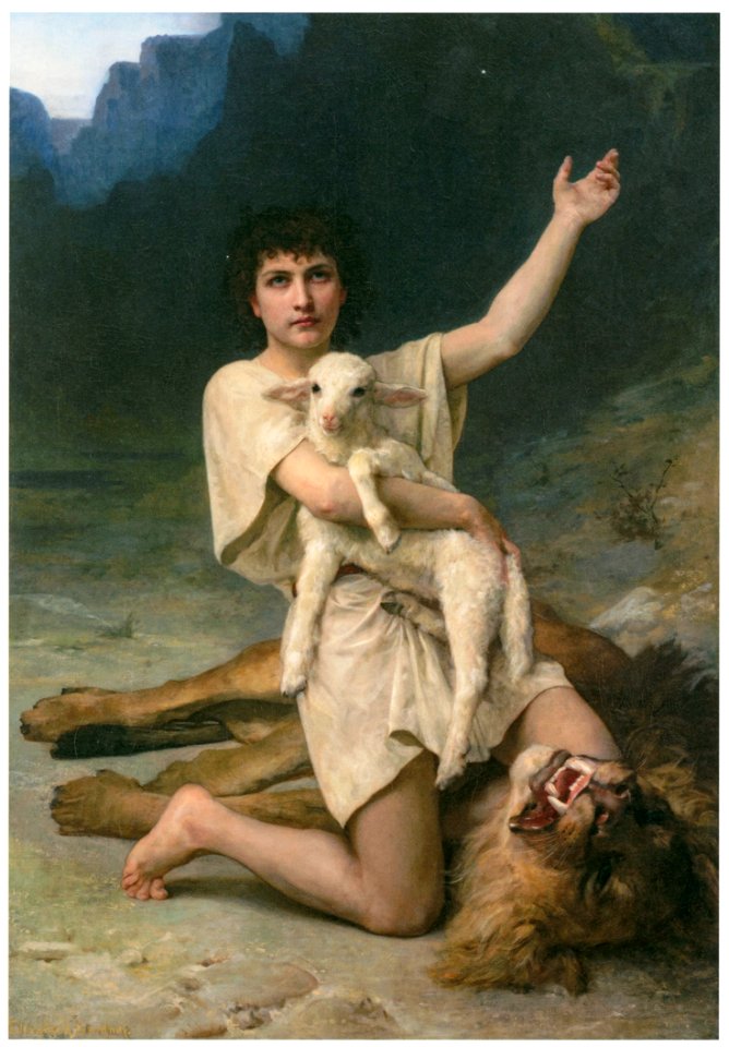 Elizabeth Jane Gardner – The Shepherd David [from Mary Cassatt Retrospective]