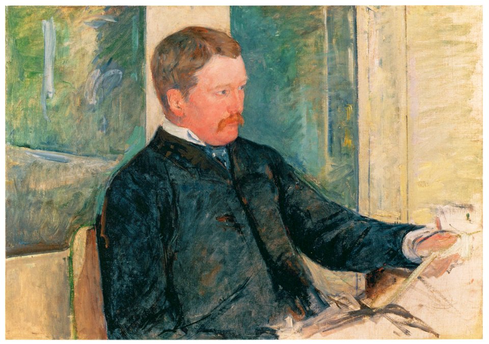 Mary Cassatt – Alexander J. Cassatt [from Mary Cassatt Retrospective]
