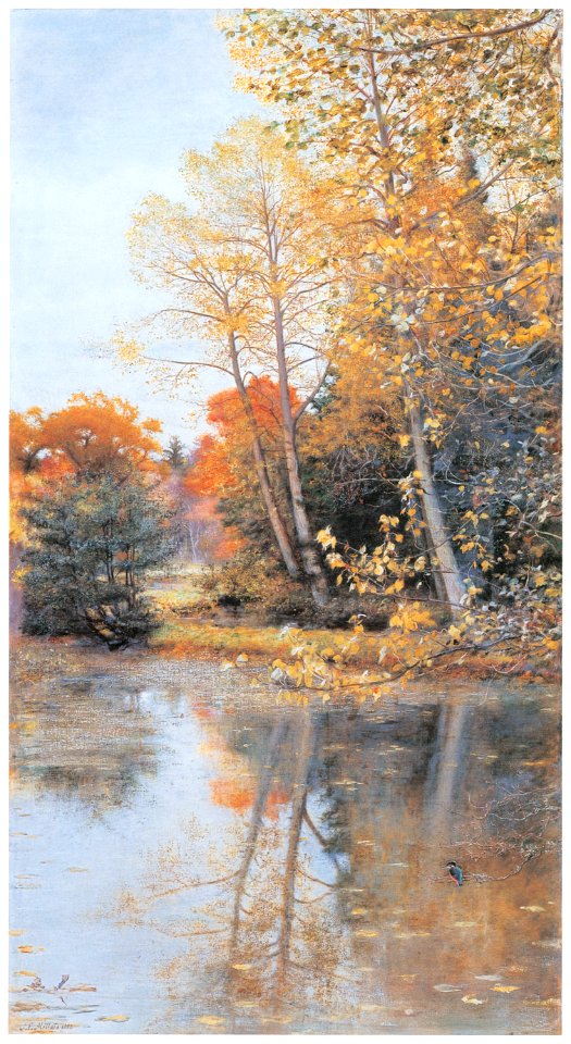 John Everett Millais – Halcyon Weather [from John Everett Millais Exhibition Catalogue 2008]