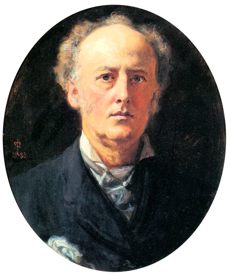 John Everett Millais – Self-Portrait [from John Everett Millais Exhibition Catalogue 2008]