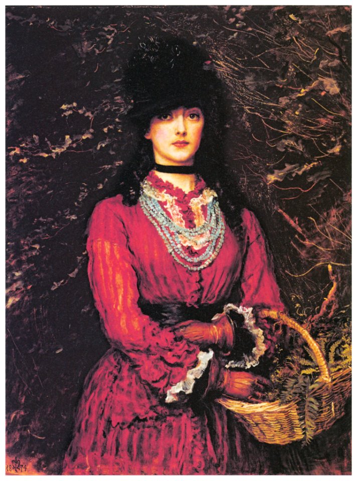 John Everett Millais – Miss Eveleen Tennant [from John Everett Millais Exhibition Catalogue 2008]