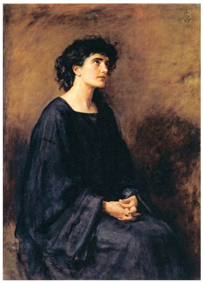 John Everett Millais – A Disciple [from John Everett Millais Exhibition Catalogue 2008]