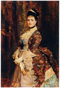John Everett Millais – Mrs Bischoffsheim [from John Everett Millais Exhibition Catalogue 2008]