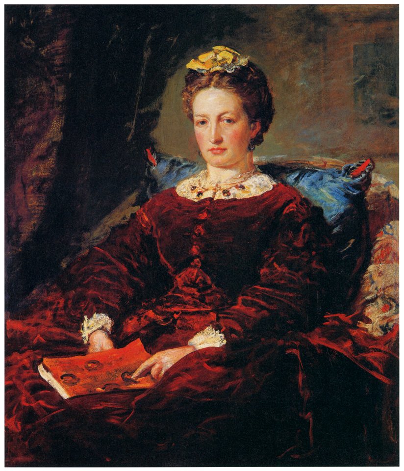 John Everett Millais – Effie Millais [from John Everett Millais Exhibition Catalogue 2008]