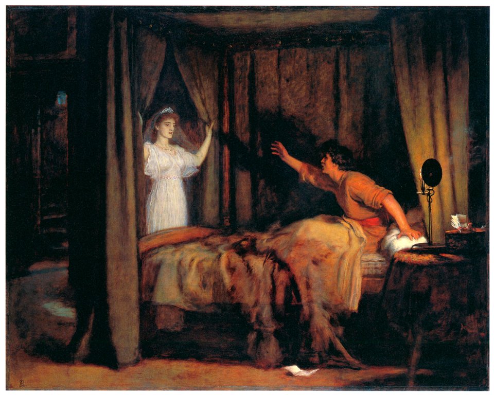 John Everett Millais – Speak! Speak! [from John Everett Millais Exhibition Catalogue 2008]