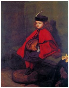 John Everett Millais – My Second Sermon [from John Everett Millais Exhibition Catalogue 2008]
