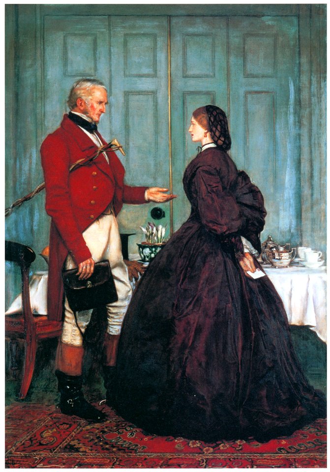 John Everett Millais – Trust Me [from John Everett Millais Exhibition Catalogue 2008]