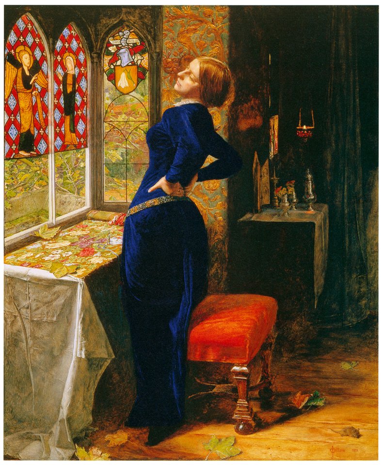 John Everett Millais – Mariana [from John Everett Millais Exhibition Catalogue 2008]