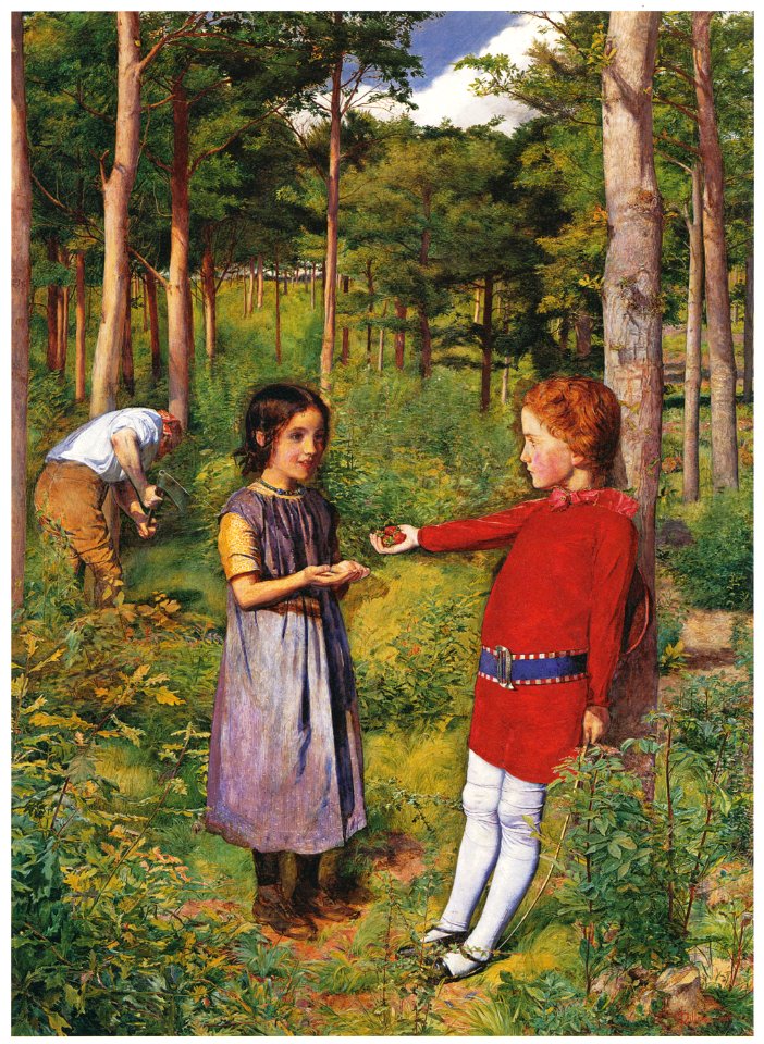 John Everett Millais – The Woodman’s Daughter [from John Everett Millais Exhibition Catalogue 2008]