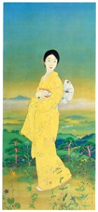 Matsuoka Eikyu – Hill of Chigusa [from Matsuoka Eikyu Exhibition]
