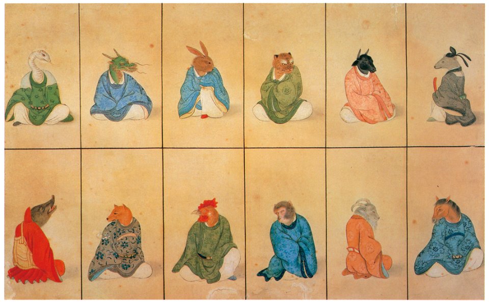 Kawahara Keiga – Duonenary animals [from Catalogue of the Exhibition of Keiga Kawahara]