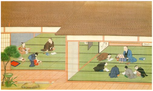 Kawahara Keiga – Private elementary school [from Catalogue of the Exhibition of Keiga Kawahara]