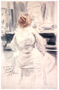 Ilya Repin – At the Piano [from Ilya Repin: Master Works from The State Tretyakov Gallery]
