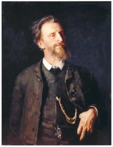 Ilya Repin – Portrait of the Painter Grigory G. Myasoedov [from Ilya Repin: Master Works from The State Tretyakov Gallery]