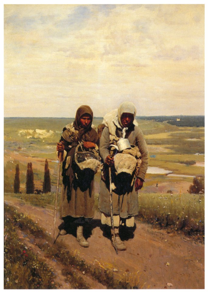 Ilya Repin – Pilgrims [from Ilya Repin: Master Works from The State Tretyakov Gallery]