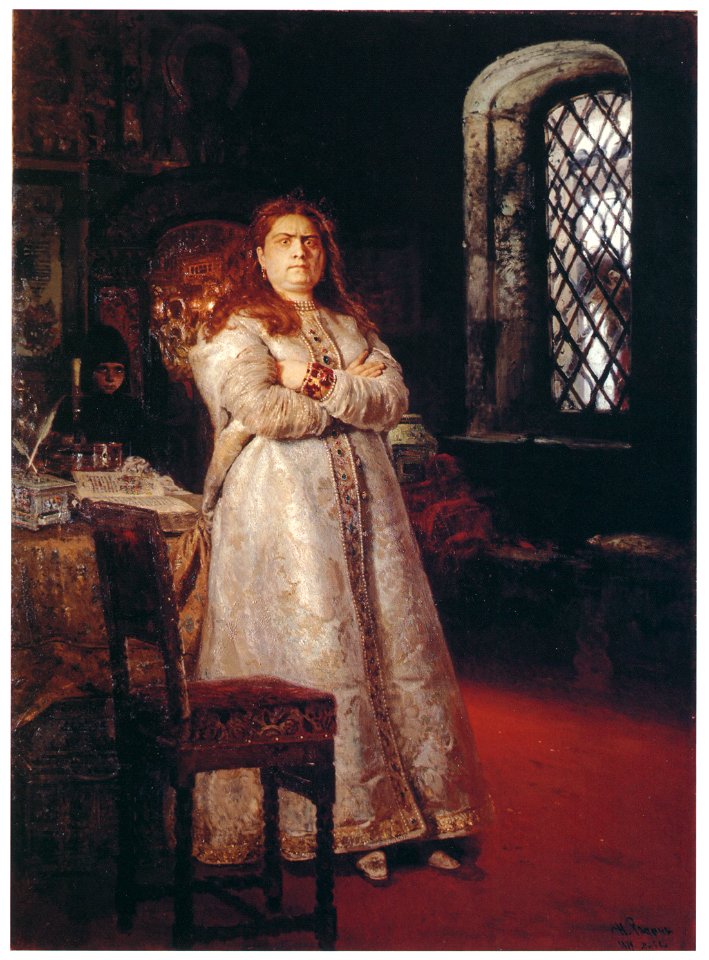 Ilya Repin – Princess Sofya [from Ilya Repin: Master Works from The State Tretyakov Gallery]