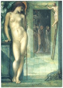 Edward Burne-Jones – Venus Epithalamia [from Winthrop Collection of the Fogg Art Museum]. Free illustration for personal and commercial use.
