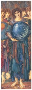 Edward Burne-Jones – The Days of Creation: the Fifth Day [from Winthrop Collection of the Fogg Art Museum]. Free illustration for personal and commercial use.