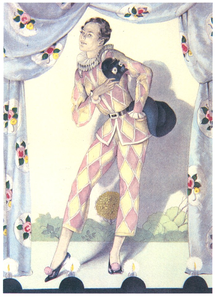 Umberto Brunelleschi – Tavola per Mémoires di G.G. Casanova 10 [from Umberto Brunelleschi Illustrazioni 1930-1949]