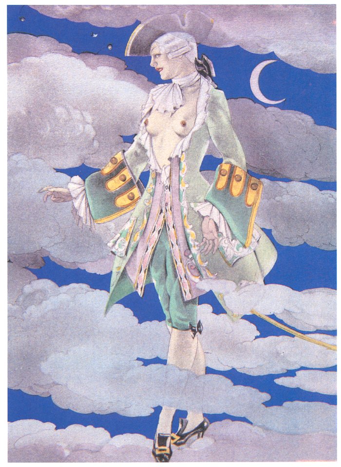 Umberto Brunelleschi – Tavola per Mémoires di G.G. Casanova 5 [from Umberto Brunelleschi Illustrazioni 1930-1949]