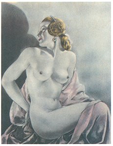 Umberto Brunelleschi – Tavola per Contes et Nouvelles di J. de la Fontaine 1 [from Umberto Brunelleschi Illustrazioni 1930-1949]