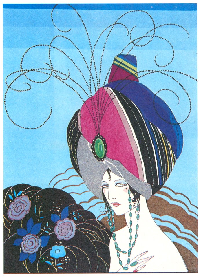 Umberto Brunelleschi – Tavola per Phili ou Par dela le Bien et le Mal di A. Hermant [from Umberto Brunelleschi Illustrazioni 1930-1949]