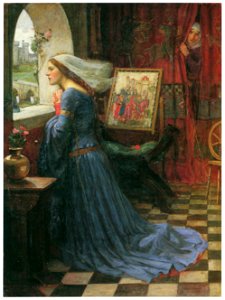 John William Waterhouse – Fair Rosamond [from J.W. Waterhouse]. Free illustration for personal and commercial use.