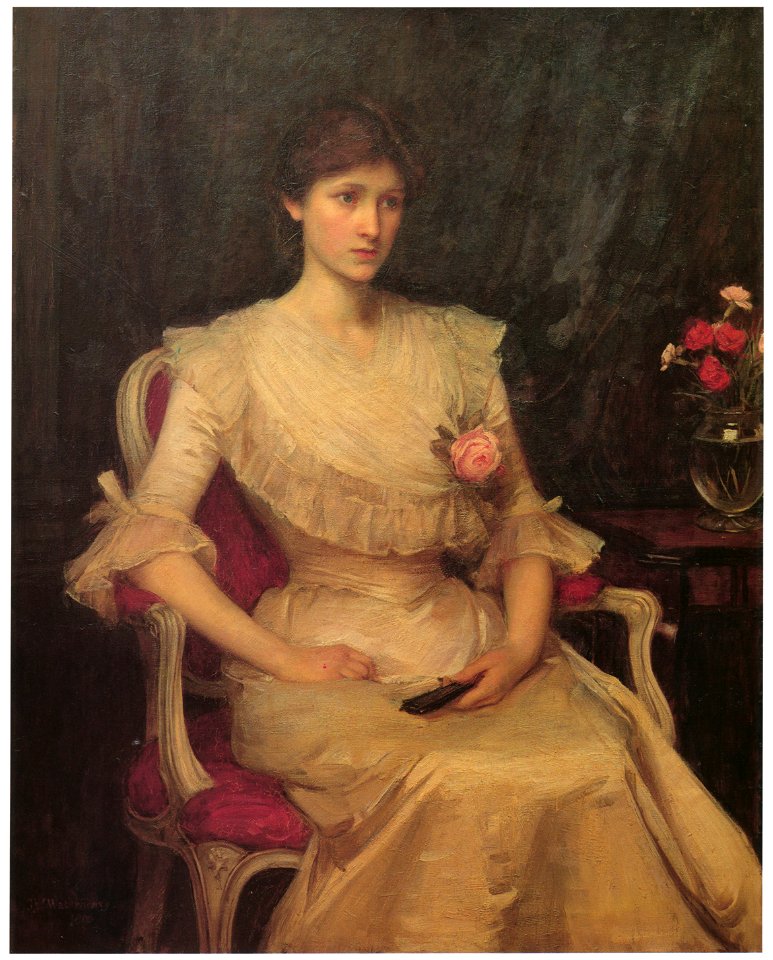 John William Waterhouse – Miss Margaret Henderson [from J.W. Waterhouse]