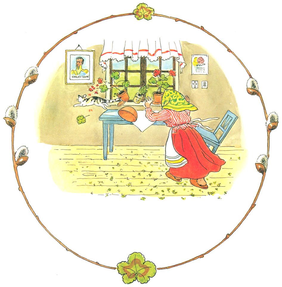 Elsa Beskow – Plate 9 [from Tale of the Little Little Old Woman]