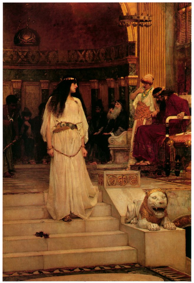John William Waterhouse – Mariamne Leaving the Judgement Seat of Herod [from J.W. Waterhouse]