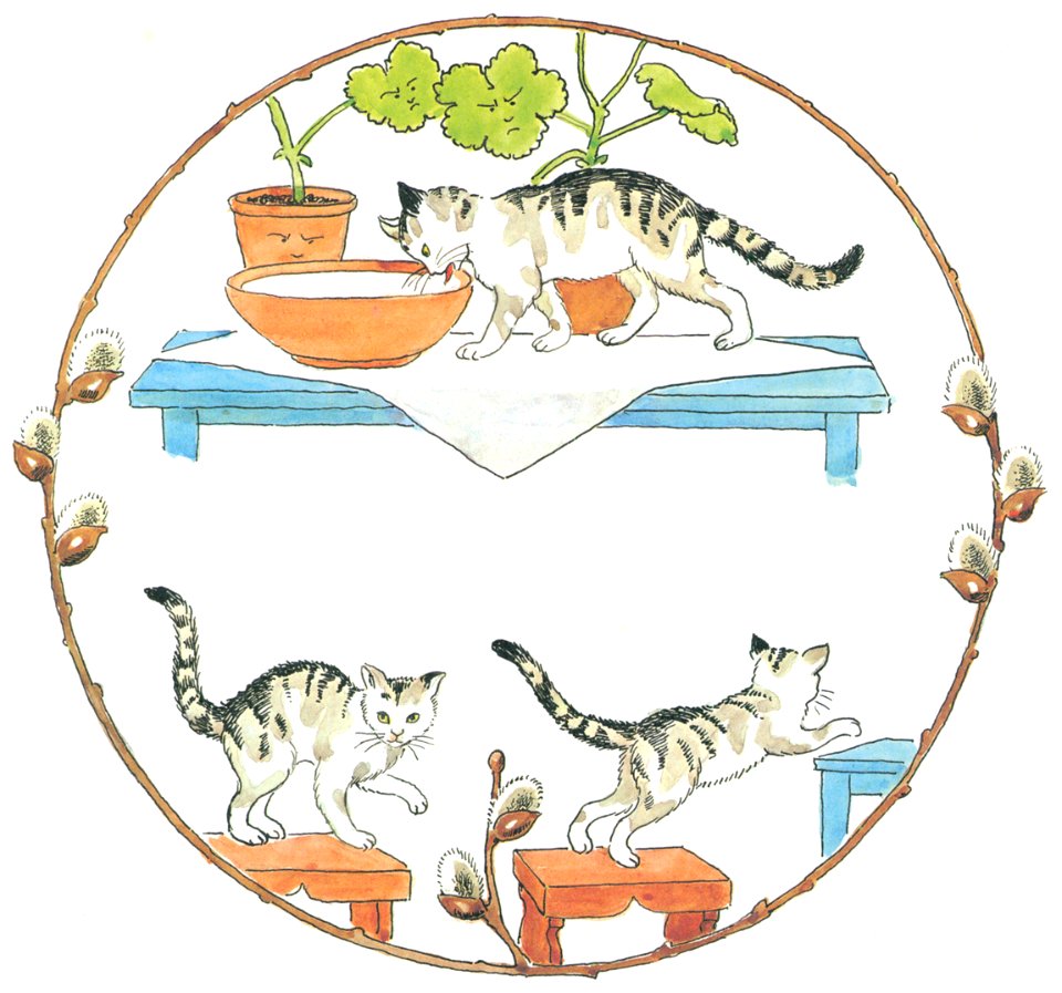 Elsa Beskow – Plate 7 [from Tale of the Little Little Old Woman]