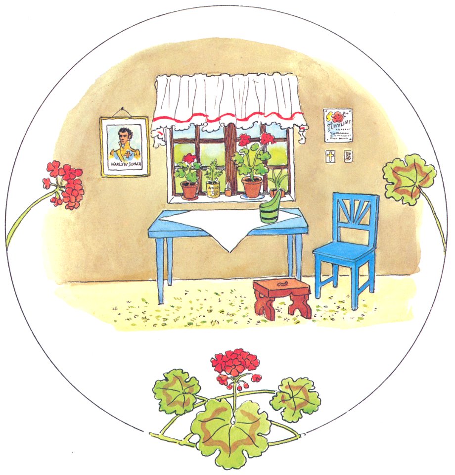 Elsa Beskow – Plate 2 [from Tale of the Little Little Old Woman]