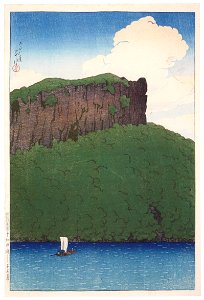Hasui Kawase – Souvenirs of My Travels, 1st Series : Senjomaku, Lake Towada [from Kawase Hasui 130th Anniversary Exhibition Catalogue]. Free illustration for personal and commercial use.
