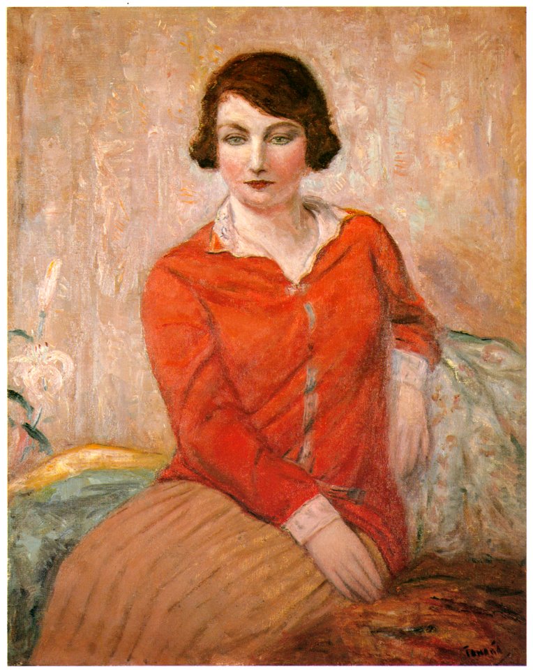 Yasushi Tanaka – WOMAN PORTRAIT [from Exhibition Catalog of Yasushi Tanaka 1981]