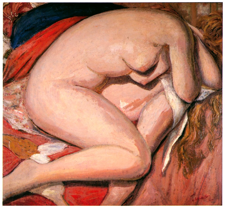 Yasushi Tanaka – SLEEPING NUDE [from Exhibition Catalog of Yasushi Tanaka 1981]