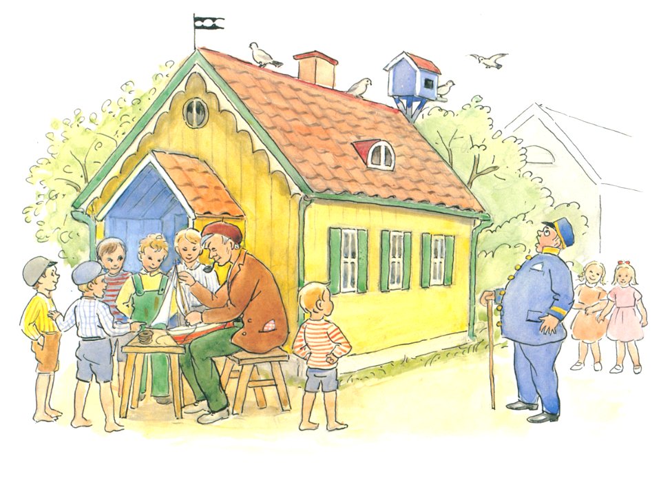 Elsa Beskow – Plate 20 [from Herr Peter]
