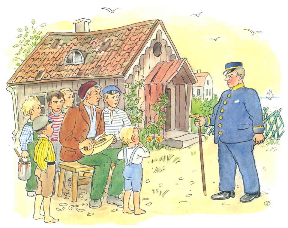 Elsa Beskow – Plate 10 [from Herr Peter]