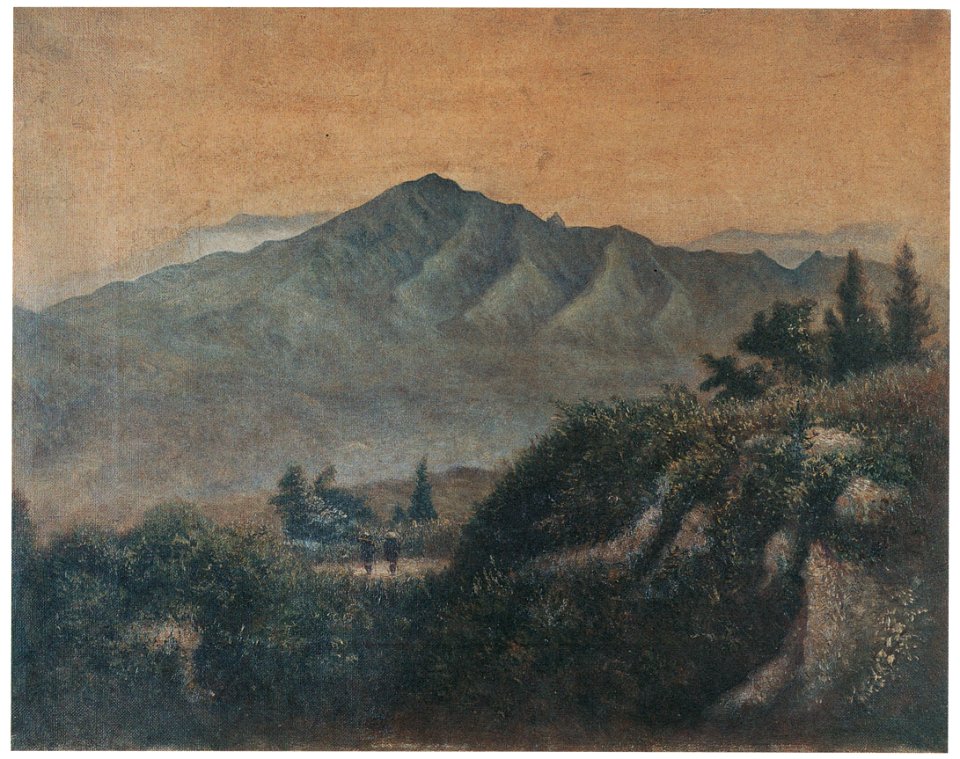 Takahashi Yuichi – Landscape (Mt. Chokai) [from Takahashi Yuichi: Pioneer of Modern Western-style Painting]