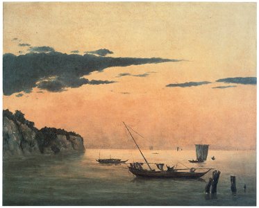 Takahashi Yuichi – Honmoku Seacoast [from Takahashi Yuichi: Pioneer of Modern Western-style Painting]