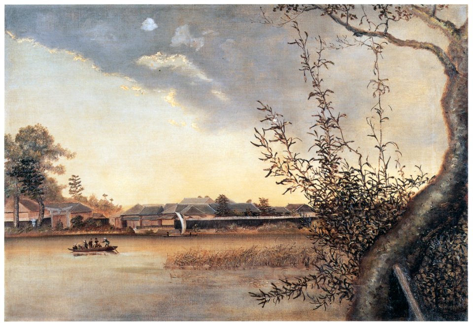 Takahashi Yuichi – The Feriy at Masaki [from Takahashi Yuichi: Pioneer of Modern Western-style Painting]