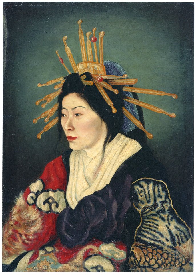 Takahashi Yuichi – Courtesan [from Takahashi Yuichi: Pioneer of Modern Western-style Painting]