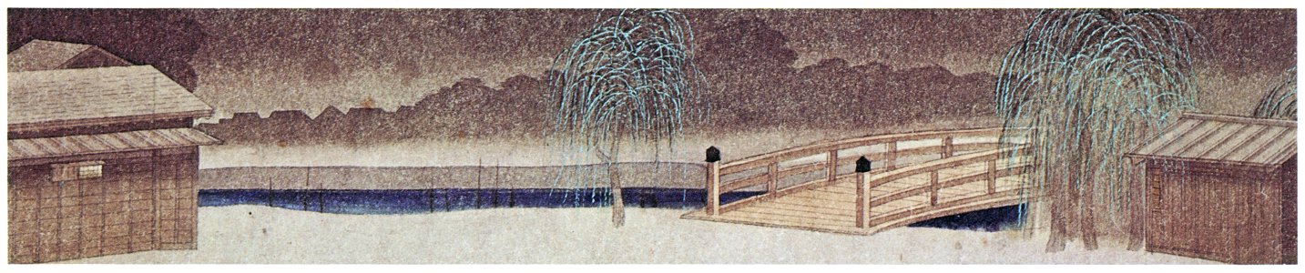 Komura Settai – Plan of Stage Setting for Tokyo Folk Tales 2 [from Komura Settai]