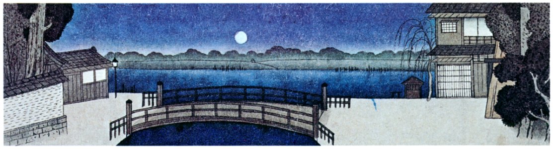 Komura Settai – Plan of Stage Setting for Sumida River 2 [from Komura Settai]. Free illustration for personal and commercial use.