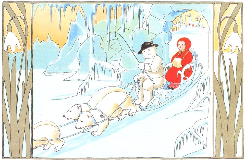 Sibylle von Olfers – Plate 9 [from The Story of the Snow Children]