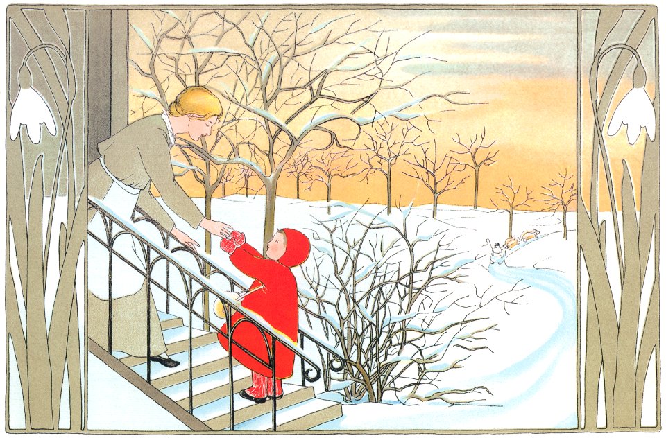 Sibylle von Olfers – Plate 10 [from The Story of the Snow Children]